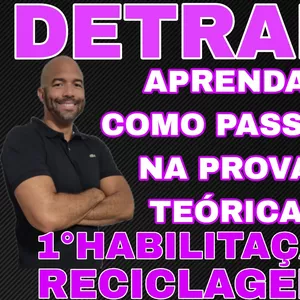 Imagem do curso MANUAL DA APROVAÇÃO PARA PROVA TEÓRICA DO DETRAN 