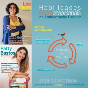Imagem de capa para o Evento online Habilidades Socioemocionais na Ambientação Escolar