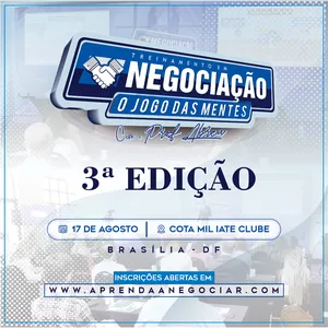 Imagem de capa para o Evento presencial Treinamento Presencial em Negociação - O Jogo das Mentes 
