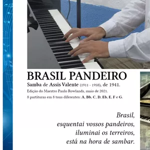 Imagem de capa para o Ebook PARTITURA de BRASIL PANDEIRO