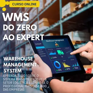 Imagem de capa para o Curso online Curso de WMS - Do Zero ao Expert - (Warehouse Management System) 