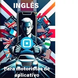 Imagem de capa para o Ebook Inglês para motoristas de aplicativo