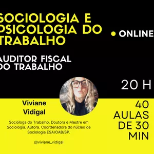 Imagem de capa para o Curso online Curso de Sociologia e Psicologia para AFT