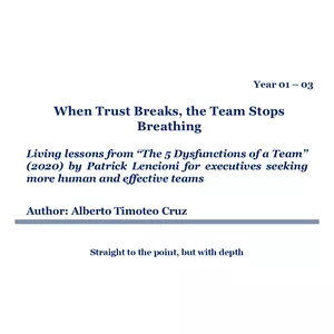 Cover image for Ebook When Trust Breaks, the Team Stops Breathing