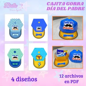 Imagen de portada para Ebook CAJITA GORRA - DÍA DEL PADRE