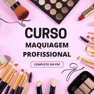 Imagem de capa para o Ebook CURSO MAQUIAGEM COMPLETO EM PDF