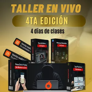 Imagen de portada para Curso online Taller Hotmart 4ta Edición | EN VIVO