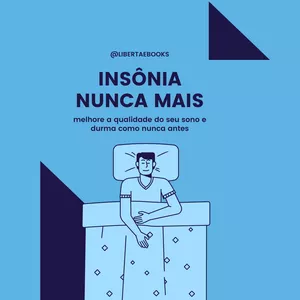 Imagem de capa para o Ebook EBOOK INSÔNIA NUNCA MAIS 