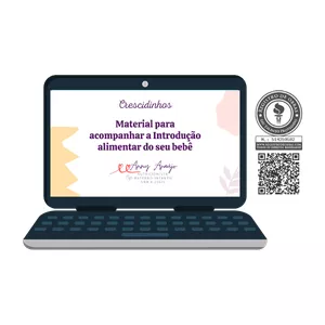 Imagem de capa para o Ebook Material para Introdução alimentar do seu bebê