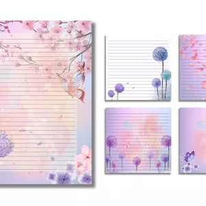 Cover image for Ebook Dandelions notebook gorgeous collection - Digital Kit / Notebook - 46 designs