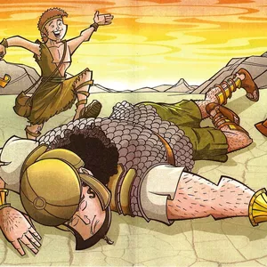 Imagem de capa para o Ebook Davi e Golias 