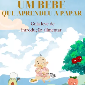 Imagem de capa para o Ebook Guia leve de introdução alimentar  