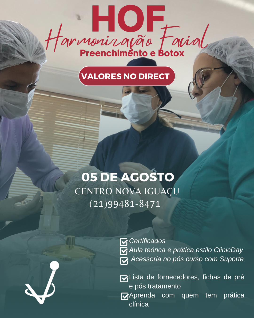Curso de Harmonização Facial ClinicDay Empresario Conectado