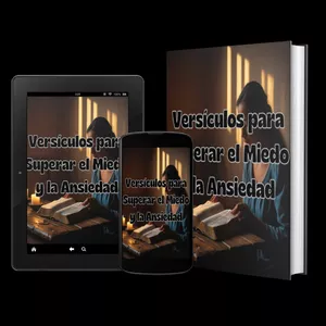 Imagen de portada para Ebook Versículos para Superar el Miedo y la Ansiedad