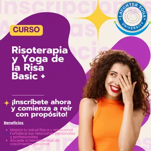 Imagen de portada para Curso online Risoterapia y Yoga de la Risa Basic (+) 