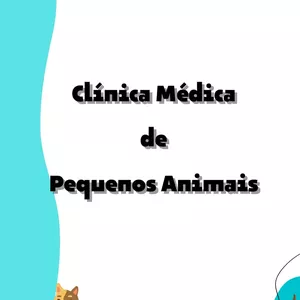 Imagem de capa para o Ebook Apostila de Clínica Médica de Pequenos Animais