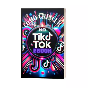Imagem de capa para o Ebook Como crescer no Tik toK