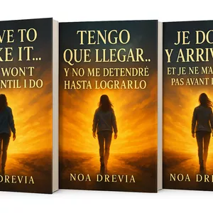 Imagen de portada para Ebook I have to make it, and I won’t stop. / Je dois y arriver, et je ne m’arrêterai pas.  🌍 English 🇬🇧 · Français 🇫🇷&nbsp; · Português 🇧🇷 - &nbsp;Español 🇪🇸
