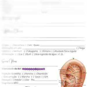 Imagem de capa para o Curso online Ficha de Anamnese em Auriculoterapia