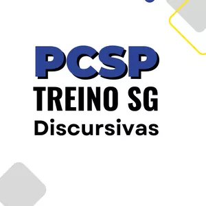 Imagem de capa para o Ebook DISCURSIVAS | TREINO DELTA PCSP