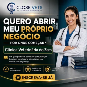 Imagem de Como abrir sua clínica veterinária do zero! criado por CLOSE VETS | CAPACITAÇÃO VETERINÁRIA na hotmart