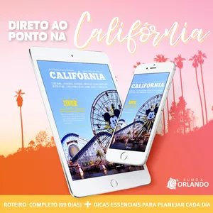 Imagem de capa para o Ebook E-Book Rumo a Orlando - Califórnia