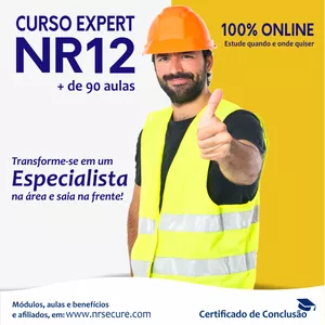 Imagem de capa para o Curso online Especialista NR 12 (Norma Regulamentadora 12)