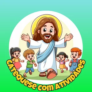 Imagem de capa para o Ebook Catequese com atividades