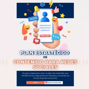 Imagen de portada para Ebook Plan Estratégico de Contenido para Redes Sociales