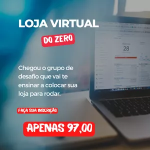 Imagem de capa para o Curso online Loja Virtual Express