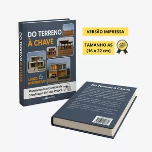 Imagem de capa para o Curso online DO TERRENO À CHAVE: Manual de Planejamento e Controle da Construção da Casa Própria.