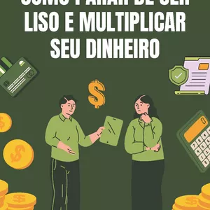 Imagem de capa para o Ebook Tô Rico! (Ou Quase): Como Parar de Ser Liso e Multiplicar Seu Dinheiro