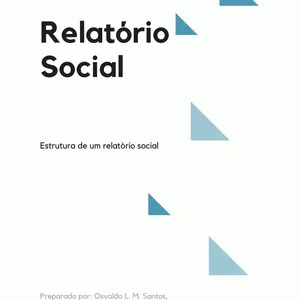 Imagem de capa para o Ebook Relatório Social