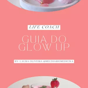 Imagem de capa para o Ebook GUIA DO GLOW UP -