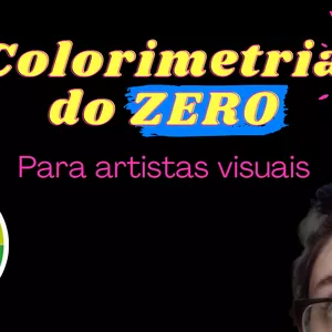Imagem do curso COLORIMETRIA DO ZERO PARA ARTISTAS VISUAIS