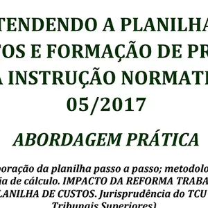 Imagem de capa para o Ebook Planilha de Custos e Formação de Preços