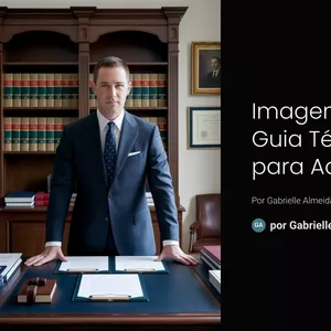 Imagem de capa para o Ebook Imagem com Intenção: Guia Técnico e Estratégico para Advogados