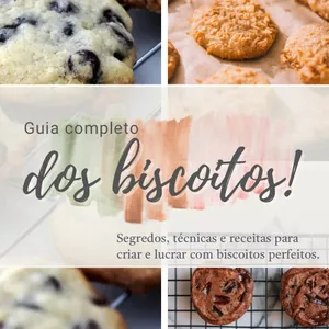 Imagem de capa para o Ebook Guia completo dos biscoitos 