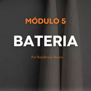 Imagem de capa para o Ebook Módulo 5 Curso Completo de Bateria