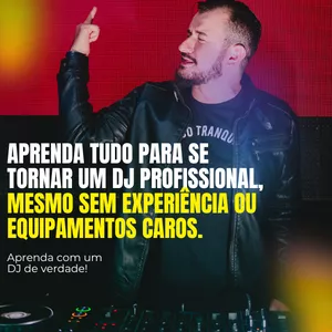 Imagem de capa para o Ebook Ebook Curso DJ PRO