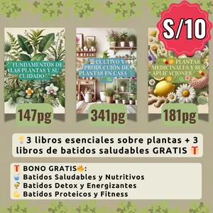 Imagen de portada para Curso online Plantas Medicinales, Cultivo y Cuidado + Recetarios de Batidos Naturales GRATIS 🌿🍓