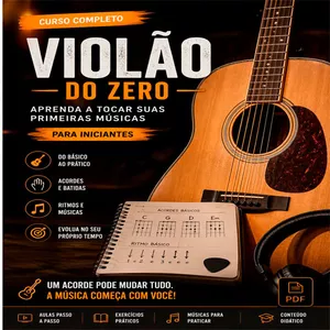 Imagem do curso Aula de violão para iniciantes
