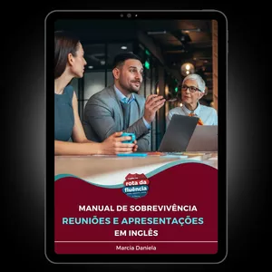 Imagem de capa para o Curso online EBOOK Manual de Sobrevivência: Apresentações em inglês