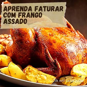 Imagem de capa para o Ebook LUCRANDO COM FRANGO ASSADO