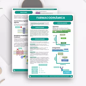 Imagem de capa para o Curso online Resumo: Farmacodinâmica (Farmacologia)