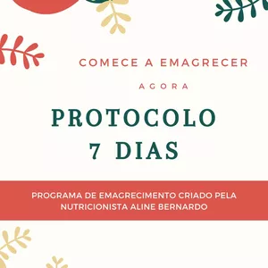 Imagem de capa para o Ebook Protocolo de Emagrecimento 7 dias