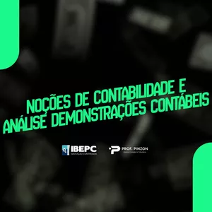 Imagem do curso Noções de Contabilidade e Análise Demonstrações Contabéis | Oscar Doria