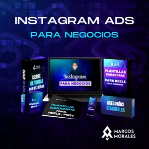 Imagen de portada para Curso online  Curso: Instagram ads para Negocios Fisicos y Digitales