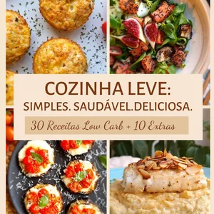 Imagem de capa para o Ebook COZINHA LEVE: SIMPLES. SAUDÁVEL.DELICIOSA