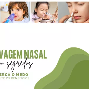 Curso Curso para Lavagem Nasal - Adultos e Crianças
